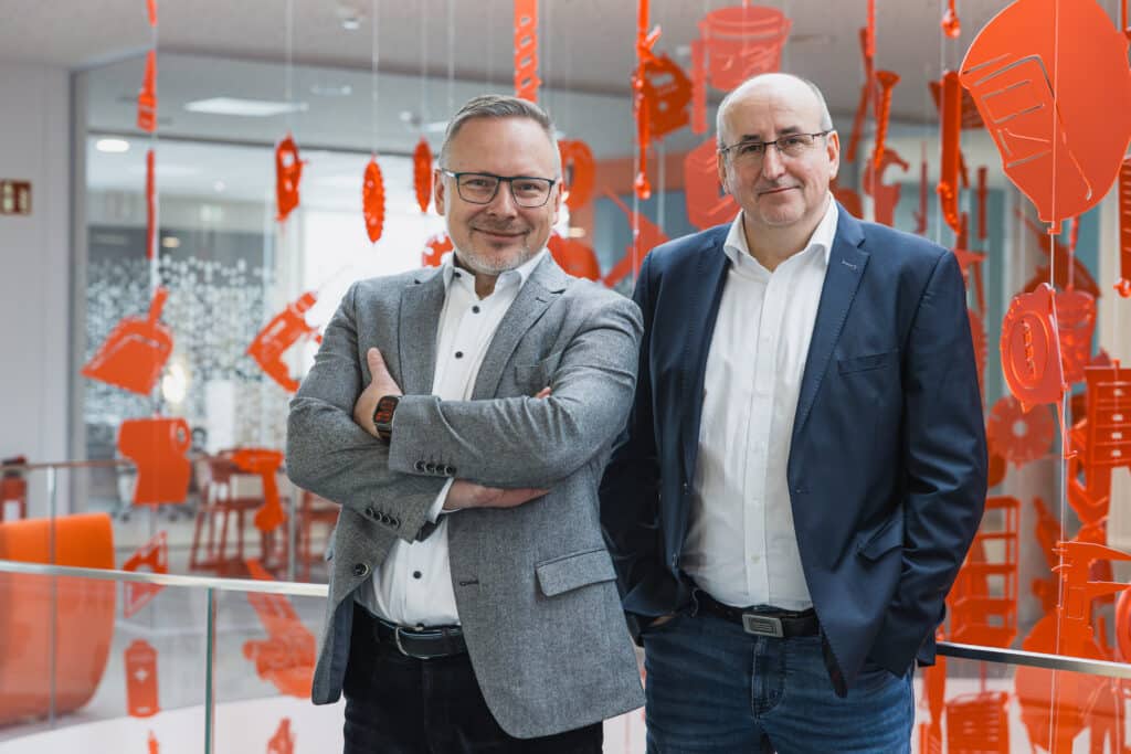Die neuen Geschäftsführer Jens-Dieter Klaua und Thomas Schmidt.